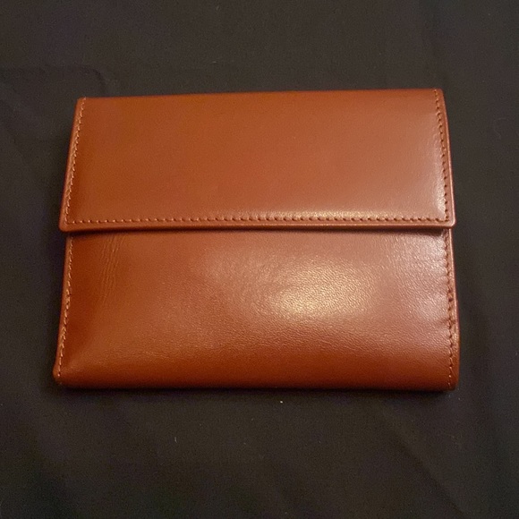 NWOT Bally Brown Leather Bi-fold Wallet -#31 - Picture 5 of 10